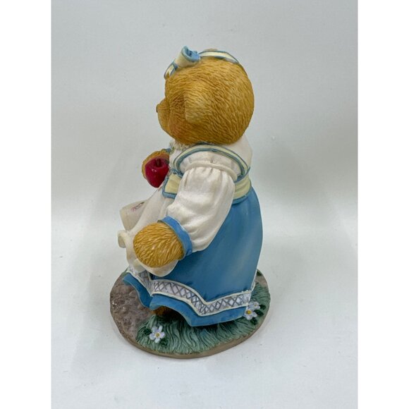 Enesco Cherished Teddies Kelsie "Be The Apple Of My Eye" Figurine 1997 - Picture 4 of 5